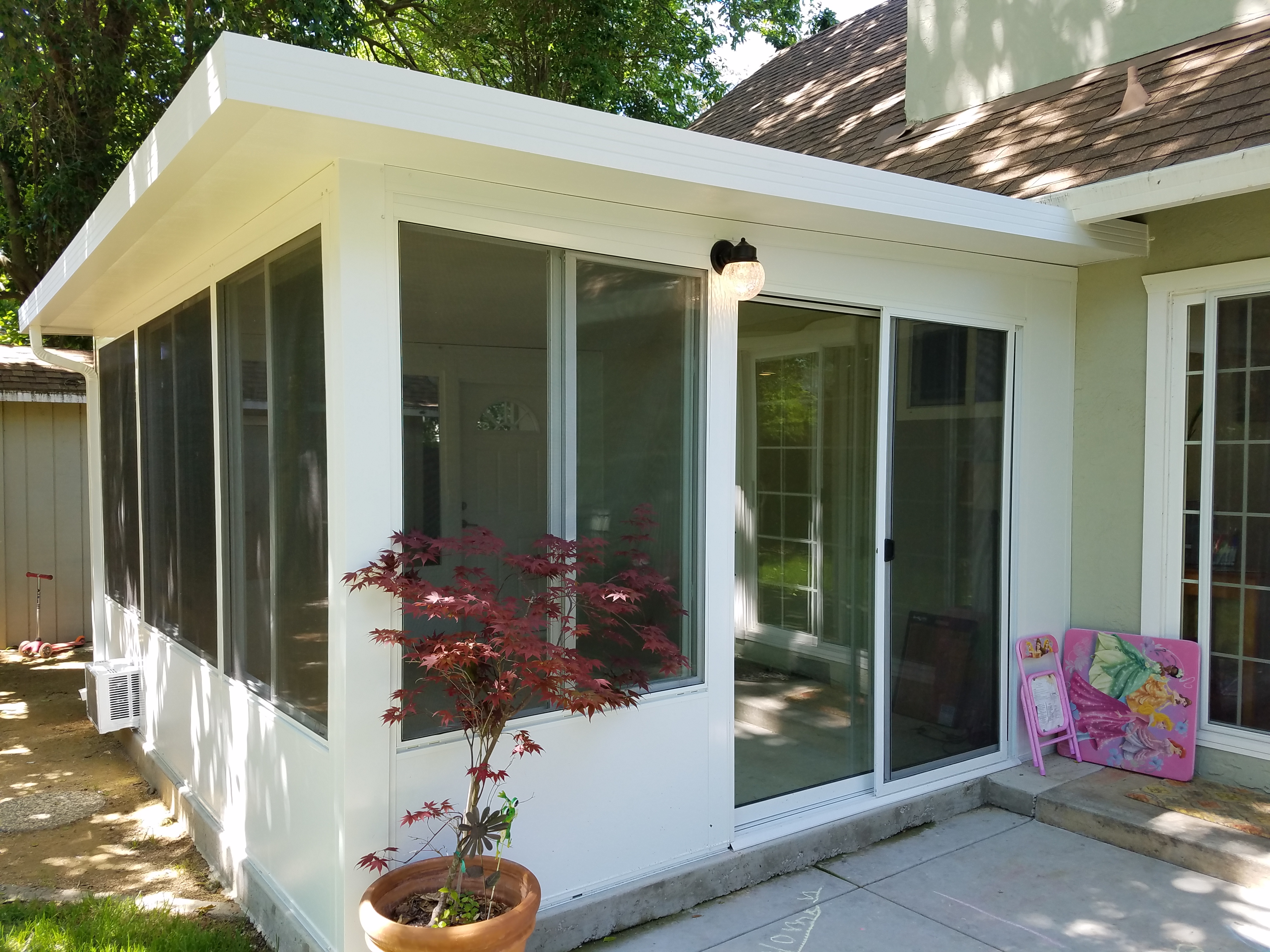 Solid Roof Sunroom