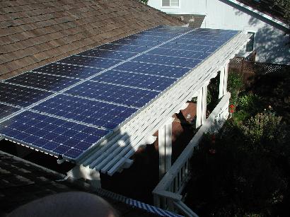 Solar Patio Cover