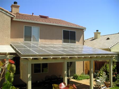 Solar Patio Cover