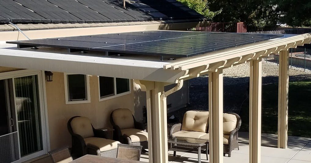 Solar Patio Covers 916-718-2046, Solar Pergolas, Freestanding or ...